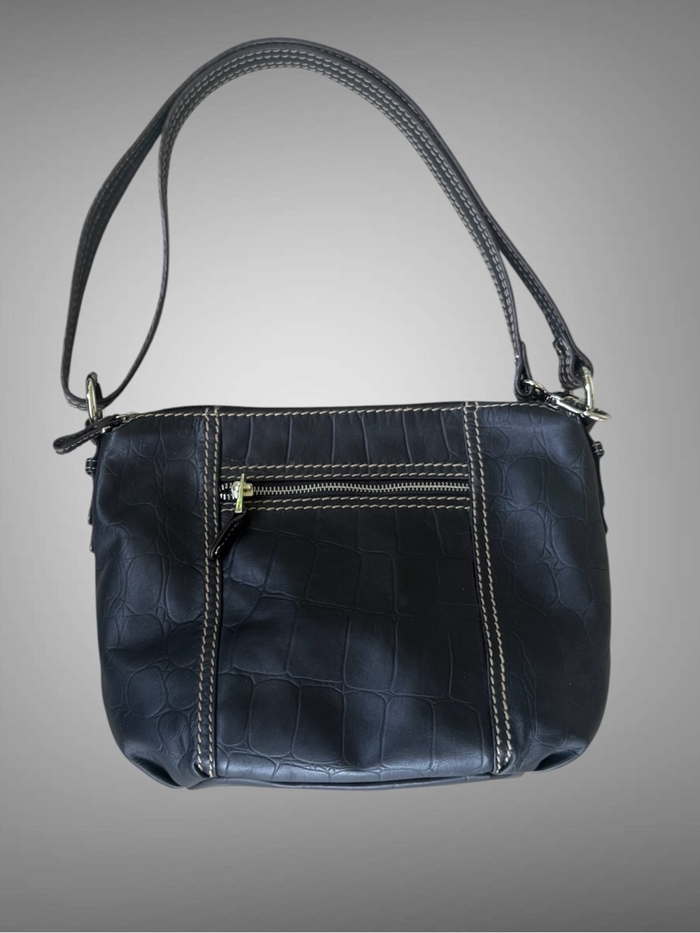 TIGNANELLO LEATHER SHOULDER BAG